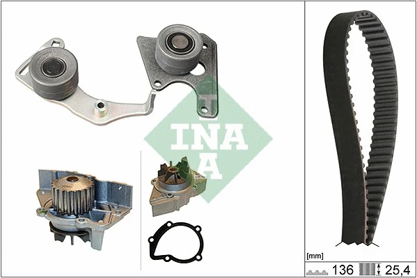 Water Pump & Timing Belt Kit (530 0096 31)