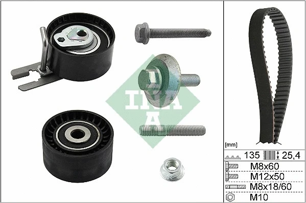 Timing Belt Kit (530 0369 10)