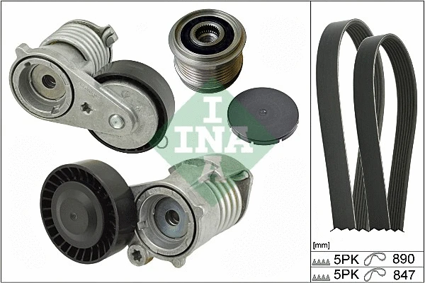 V-Ribbed Belt Set (529 0129 10)
