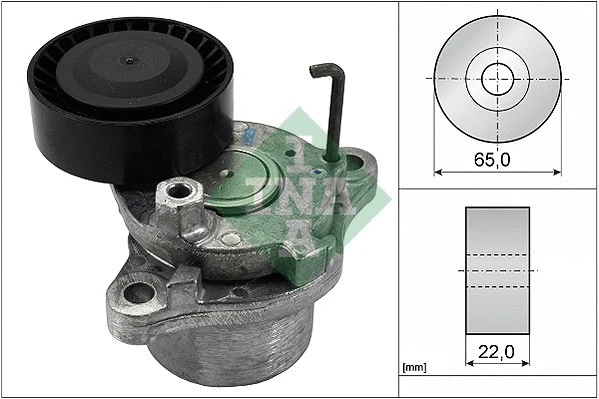 Belt Tensioner, V-ribbed belt (534 0423 10)