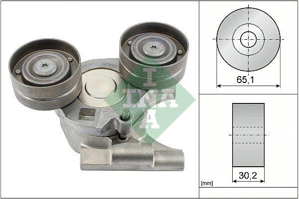 Belt Tensioner, V-ribbed belt (534 0682 10)