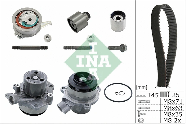 Water Pump & Timing Belt Kit (530 0650 32)