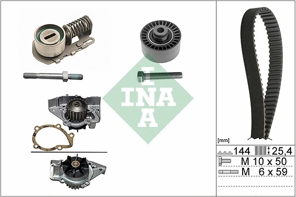 Water Pump & Timing Belt Kit (530 0115 30)