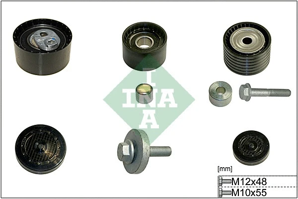 Pulley Kit, timing belt (530 0637 09)