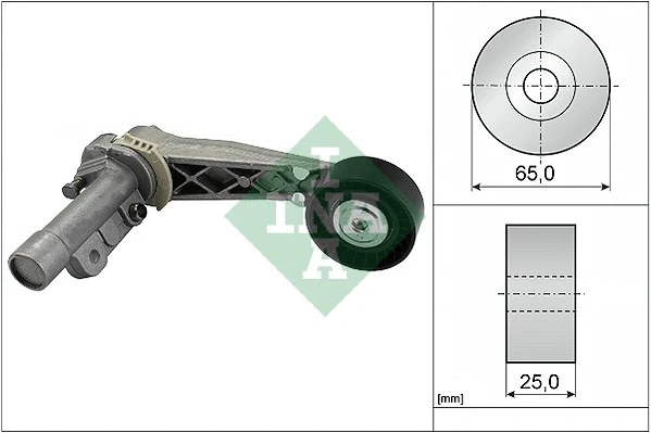 Belt Tensioner, V-ribbed belt (534 0318 10)