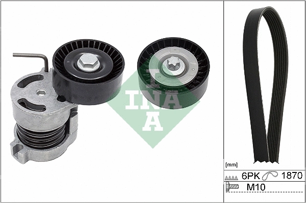 V-Ribbed Belt Set (529 0044 10)