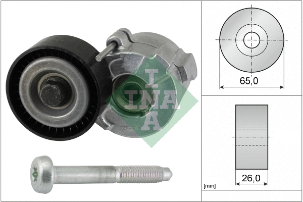 Belt Tensioner, V-ribbed belt (534 0610 10)