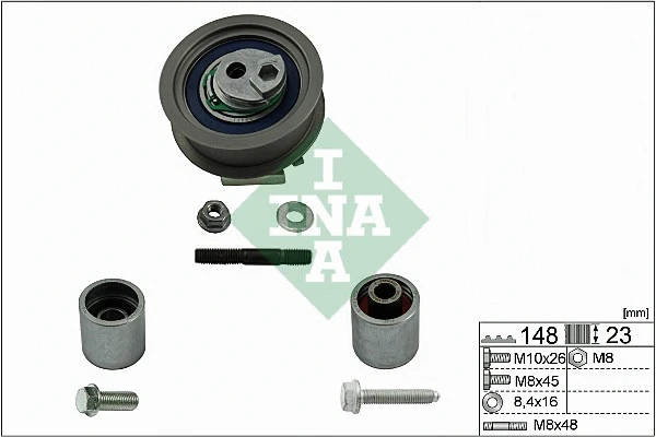 Pulley Kit, timing belt (530 0445 09)