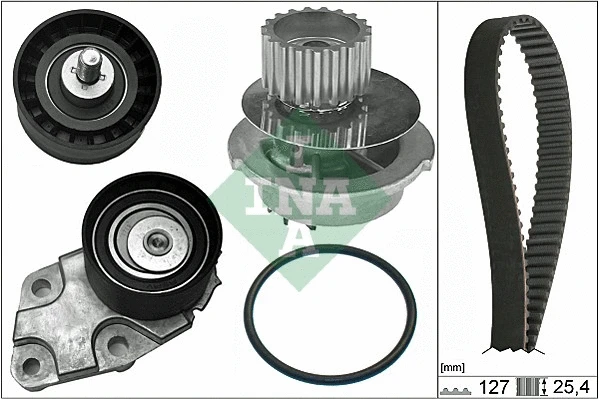 Water Pump & Timing Belt Kit (530 0332 31)