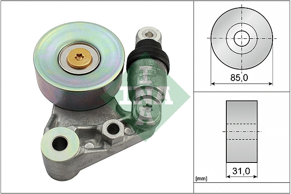 Belt Tensioner, V-ribbed belt (534 0021 10)