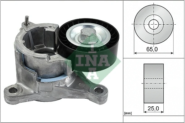 Belt Tensioner, V-ribbed belt (534 0022 10)
