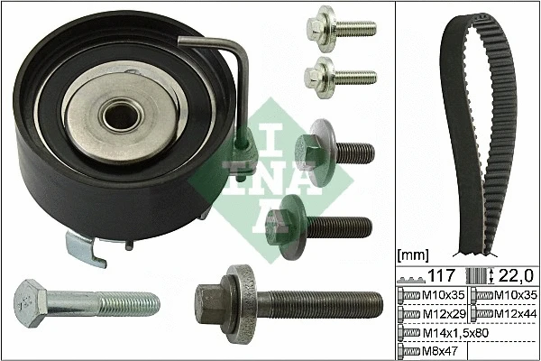 Timing Belt Kit (530 0495 10)