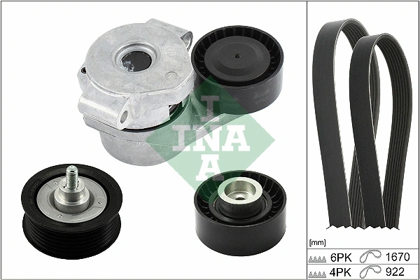 V-Ribbed Belt Set (529 0301 10)