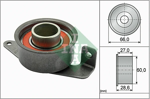 Tensioner Pulley, timing belt (531 0029 20)