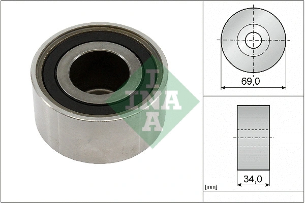 Deflection/Guide Pulley, timing belt (532 0461 10)