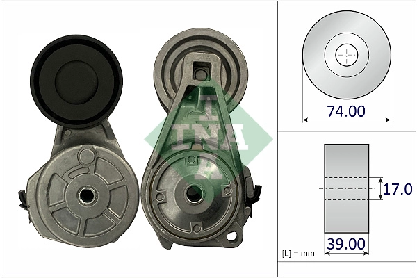 Belt Tensioner, V-ribbed belt (534 0861 10)