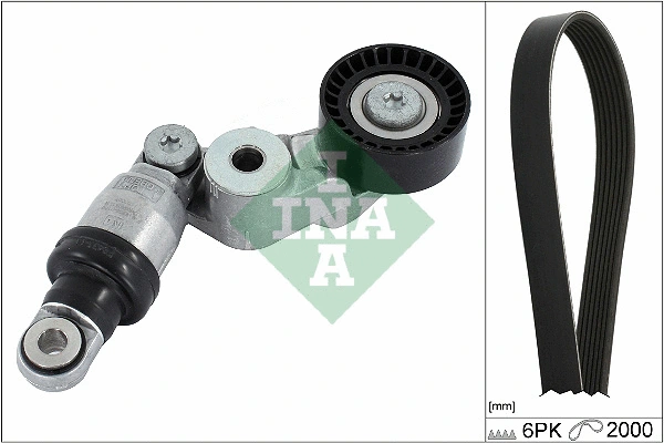 V-Ribbed Belt Set (529 0413 10)