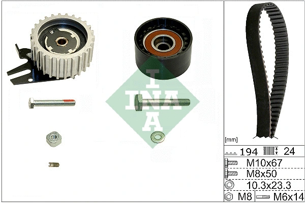 Timing Belt Kit (530 0561 10)