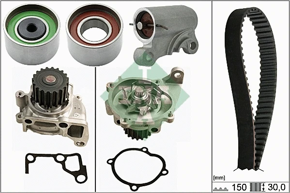 Water Pump & Timing Belt Kit (530 0519 30)