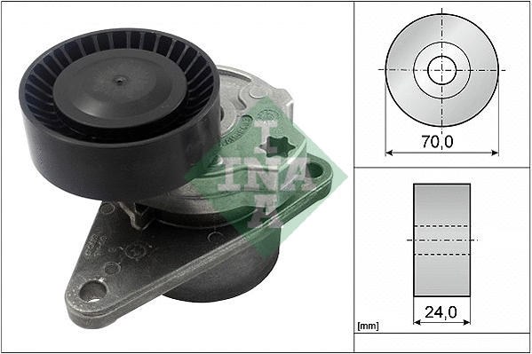 Belt Tensioner, V-ribbed belt (534 0103 10)