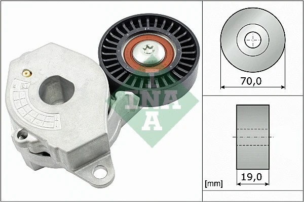 Belt Tensioner, V-ribbed belt (534 0545 10)