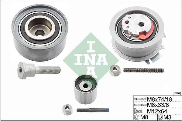 Pulley Kit, timing belt (530 0463 09)
