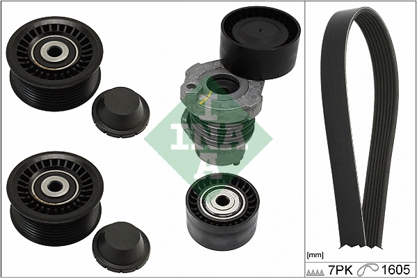 V-Ribbed Belt Set (529 0316 10)