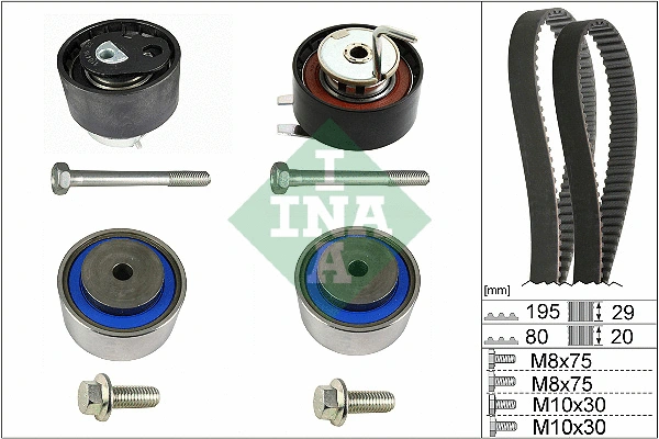 Timing Belt Kit (530 0731 10)