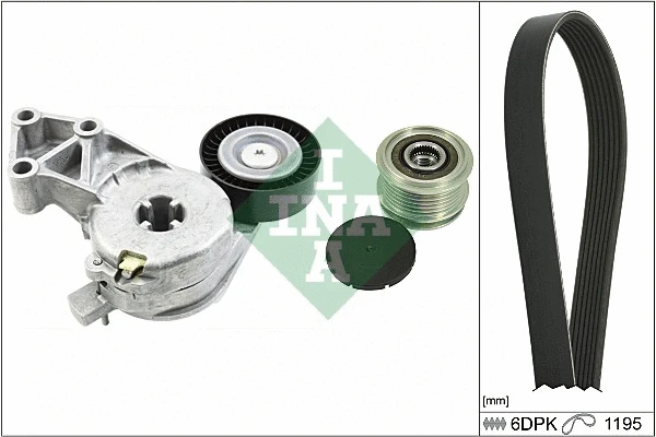 V-Ribbed Belt Set (529 0022 10)