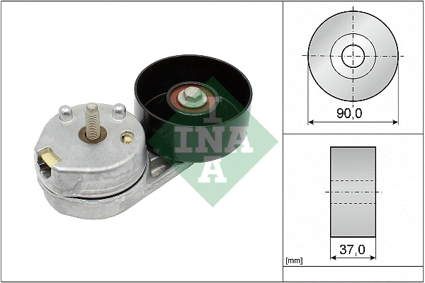 Belt Tensioner, V-ribbed belt (534 0681 10)