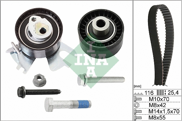 Timing Belt Kit (530 0558 10)