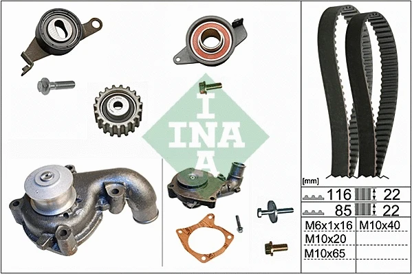 Water Pump & Timing Belt Kit (530 0010 30)