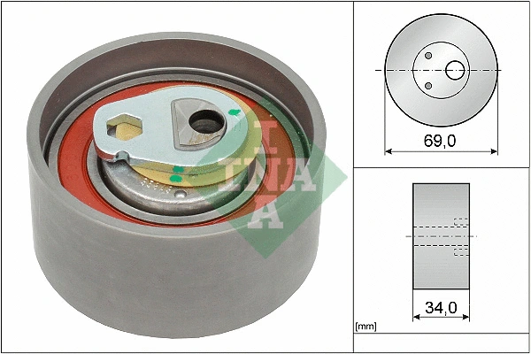 Tensioner Pulley, timing belt (531 0505 10)