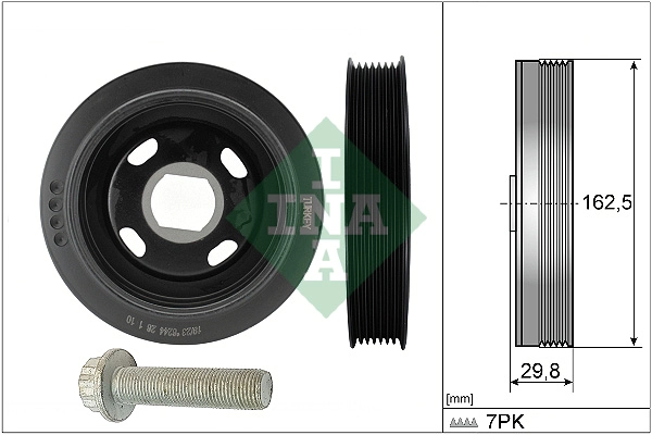 Belt Pulley Set, crankshaft (544 0179 20)