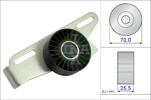 Tensioner Pulley, V-ribbed belt (531 0868 10)