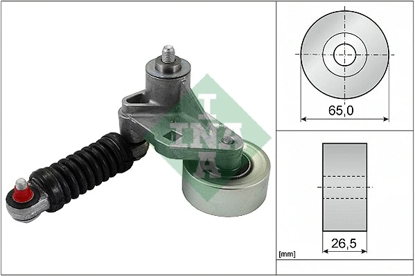 Belt Tensioner, V-ribbed belt (534 0037 10)