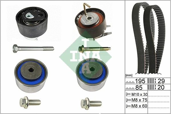 Timing Belt Kit (530 0469 10)