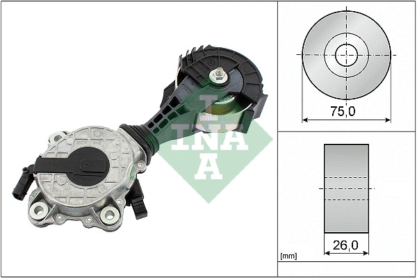 Belt Tensioner, V-ribbed belt (534 0425 10)