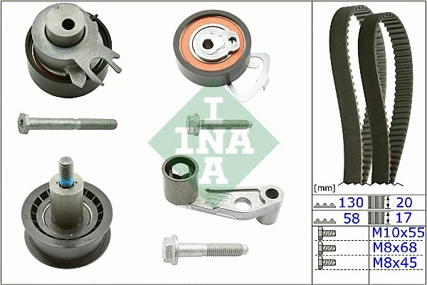 Timing Belt Kit (530 0360 10)