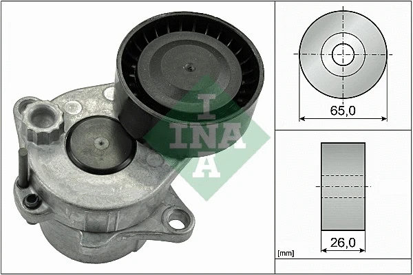 Belt Tensioner, V-ribbed belt (534 0337 10)