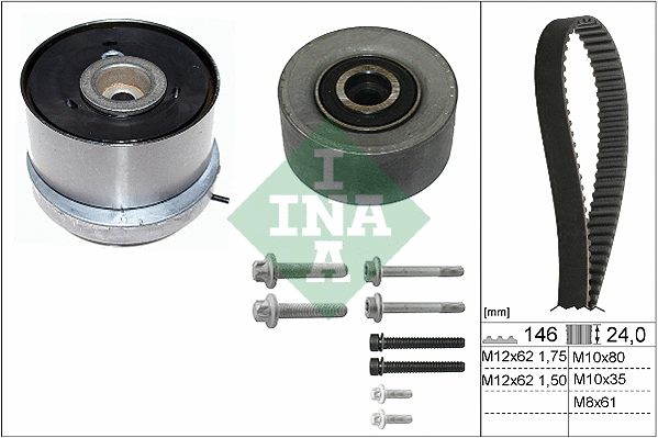 Timing Belt Kit (530 0724 10)
