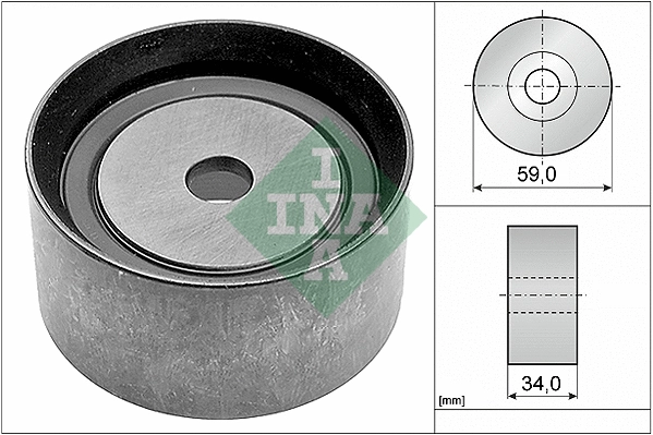 Deflection/Guide Pulley, timing belt (532 0586 10)