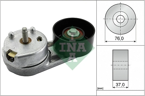 Belt Tensioner, V-ribbed belt (534 0597 10)