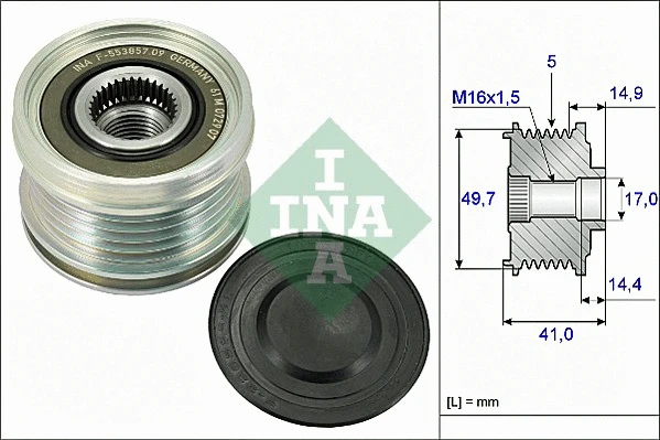 Alternator Freewheel Clutch (535 0101 10)