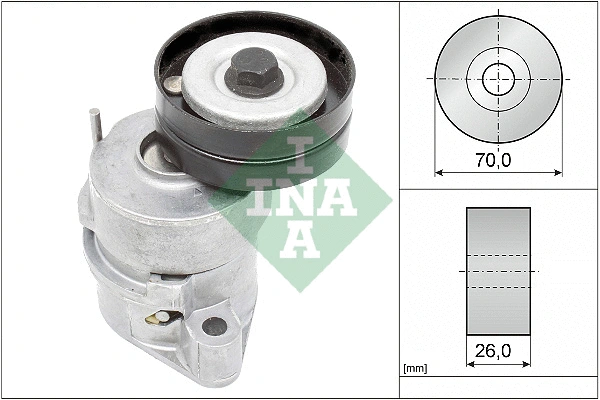 Belt Tensioner, V-ribbed belt (534 0102 30)