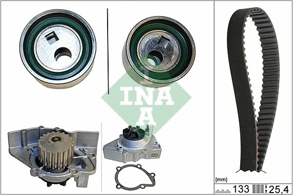 Water Pump & Timing Belt Kit (530 0106 30)