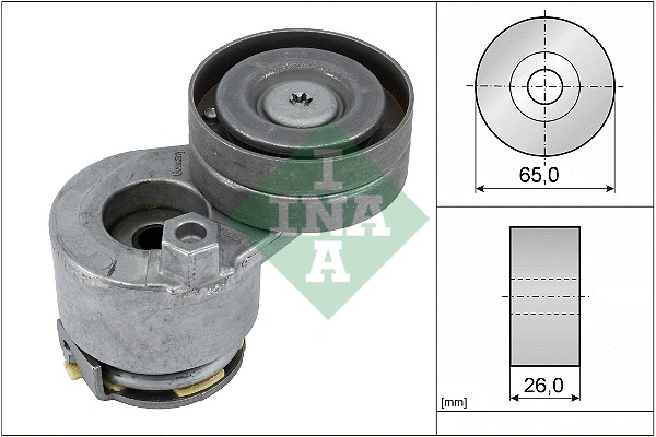Belt Tensioner, V-ribbed belt (534 0240 10)