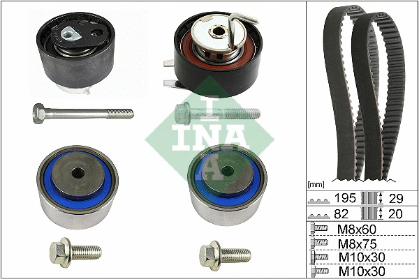 Timing Belt Kit (530 0734 10)