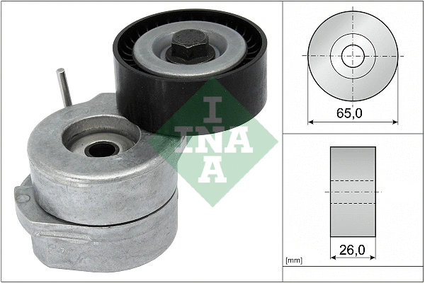 Belt Tensioner, V-ribbed belt (534 0053 10)