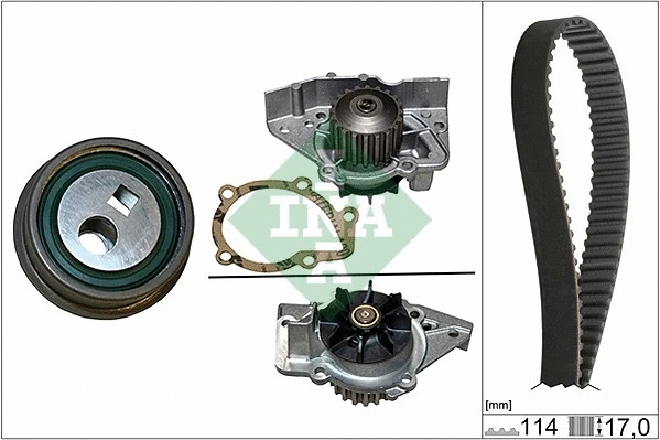 Water Pump & Timing Belt Kit (530 0257 30)